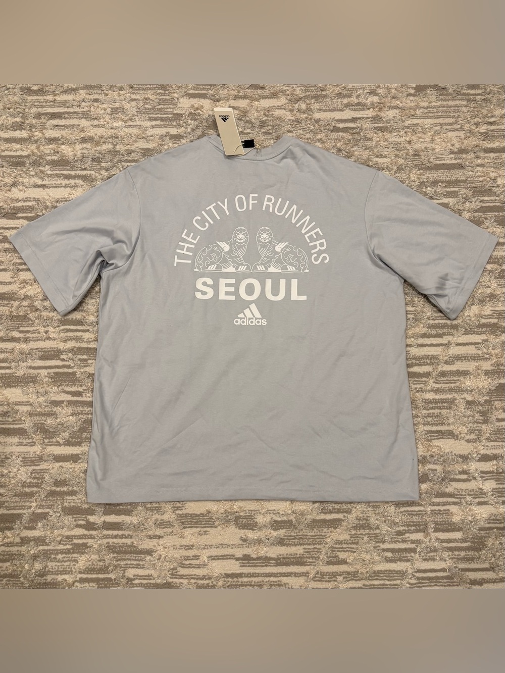 Adidas The City of Runners Seoul Shirt Men’s XL Embroidered Rare Limited Edition